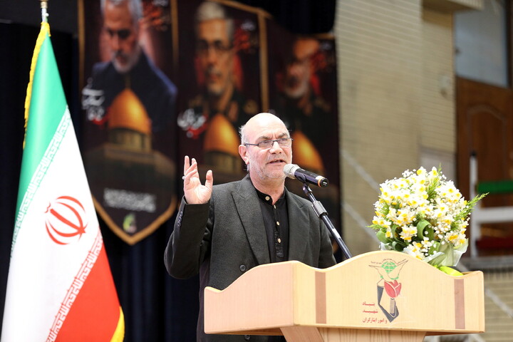 تصاویر/ بزرگداشت شهدای جبهه مقاومت نیرو قدس سپاه پاسداران