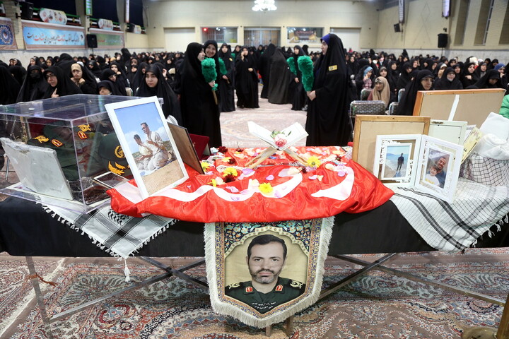 تصاویر/ بزرگداشت شهدای جبهه مقاومت نیرو قدس سپاه پاسداران