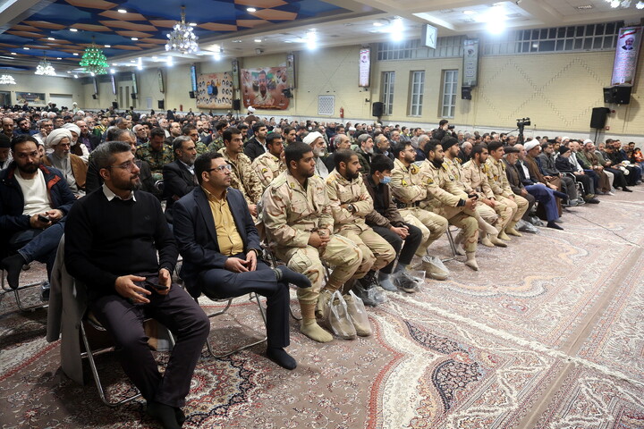 تصاویر/ بزرگداشت شهدای جبهه مقاومت نیرو قدس سپاه پاسداران