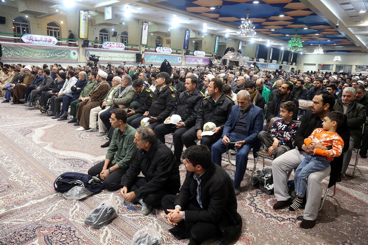 تصاویر/ بزرگداشت شهدای جبهه مقاومت نیرو قدس سپاه پاسداران