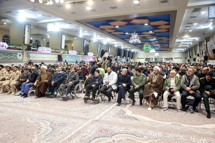 تصاویر/ بزرگداشت شهدای جبهه مقاومت نیرو قدس سپاه پاسداران