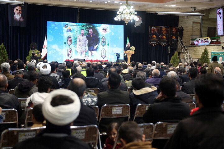 تصاویر/ بزرگداشت شهدای جبهه مقاومت نیرو قدس سپاه پاسداران