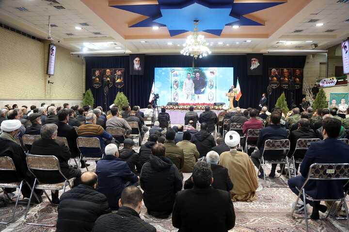 تصاویر/ بزرگداشت شهدای جبهه مقاومت نیرو قدس سپاه پاسداران