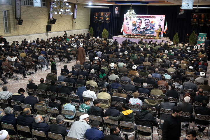 تصاویر/ بزرگداشت شهدای جبهه مقاومت نیرو قدس سپاه پاسداران