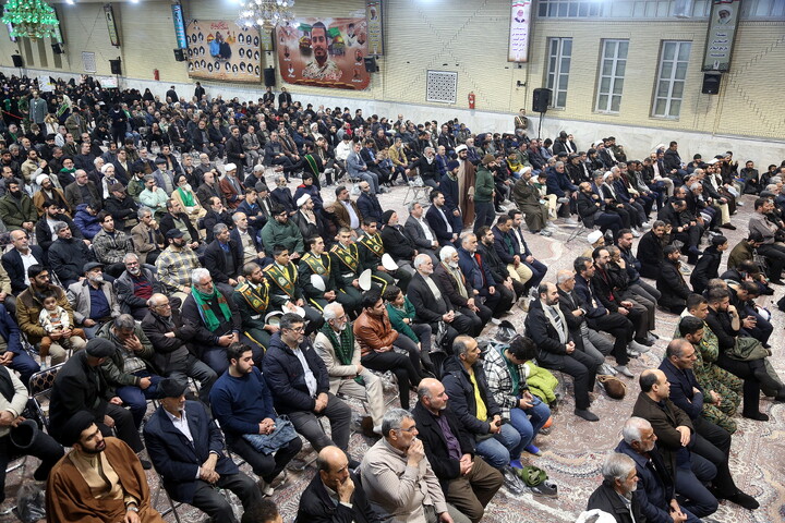 تصاویر/ بزرگداشت شهدای جبهه مقاومت نیرو قدس سپاه پاسداران