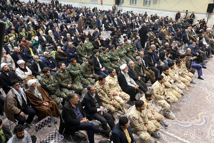 تصاویر/ بزرگداشت شهدای جبهه مقاومت نیرو قدس سپاه پاسداران