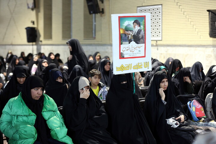 تصاویر/ بزرگداشت شهدای جبهه مقاومت نیرو قدس سپاه پاسداران