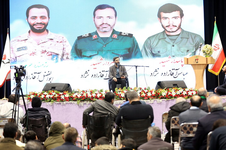 تصاویر/ بزرگداشت شهدای جبهه مقاومت نیرو قدس سپاه پاسداران