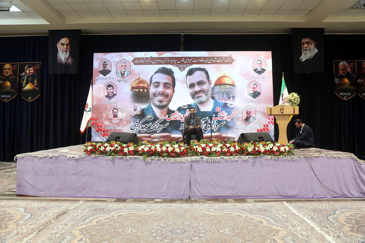 تصاویر/ بزرگداشت شهدای جبهه مقاومت نیرو قدس سپاه پاسداران