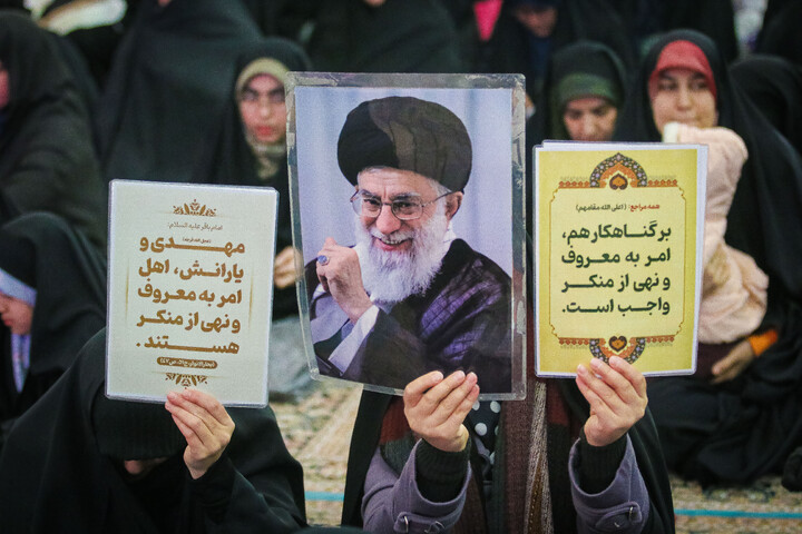 تصاویر/ اجتماع مردمی بیت امت با ولایت در قم