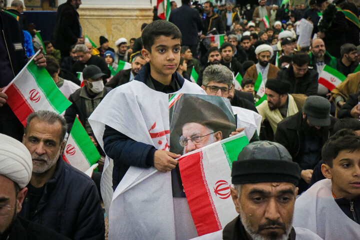 تصاویر/ اجتماع مردمی بیت امت با ولایت در قم