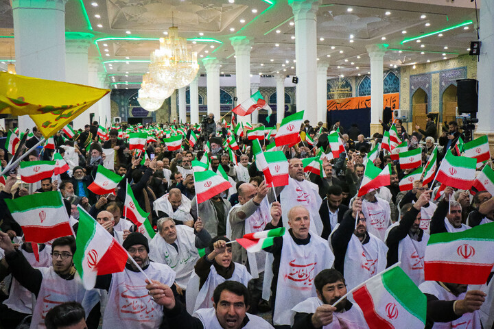 تصاویر/ اجتماع مردمی بیت امت با ولایت در قم