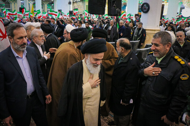 تصاویر/ اجتماع مردمی بیت امت با ولایت در قم