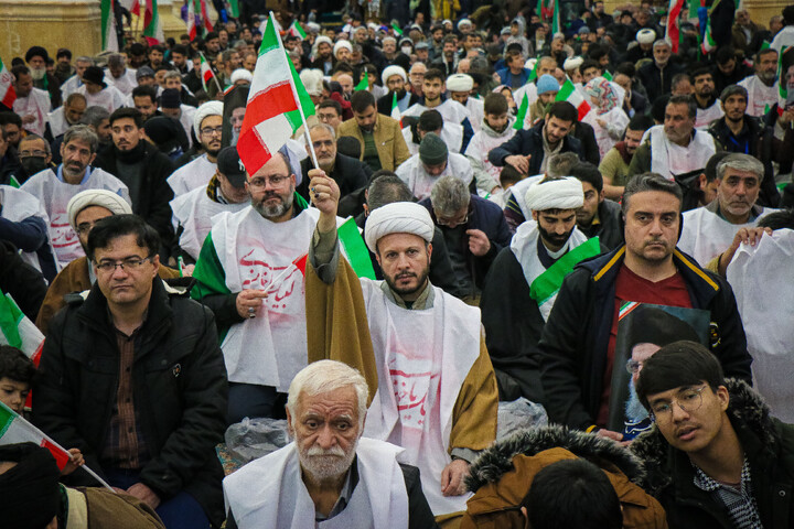 تصاویر/ اجتماع مردمی بیت امت با ولایت در قم