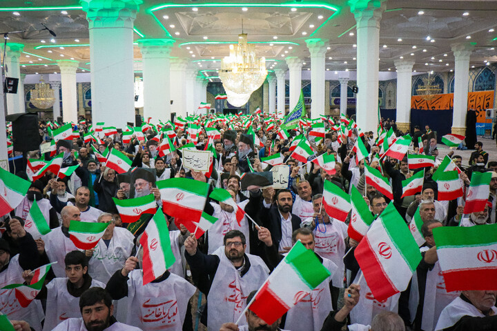 تصاویر/ اجتماع مردمی بیت امت با ولایت در قم