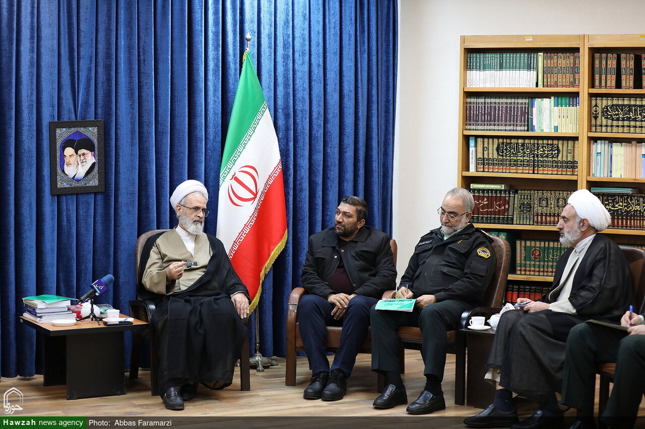 تقدیر ویژه آیتالله اعرافی از مجاهدتهای فرماندهان و نیروهای انتظامی