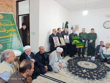 تجلیل از خانواده معظم شهید مدافع امنیت در لرستان