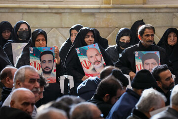 تصاویر / مراسم یادبود شهدای مدافع امنیت استان قزوین