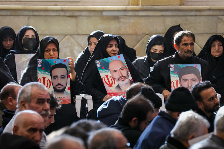 تصاویر / مراسم یادبود شهدای مدافع امنیت استان قزوین