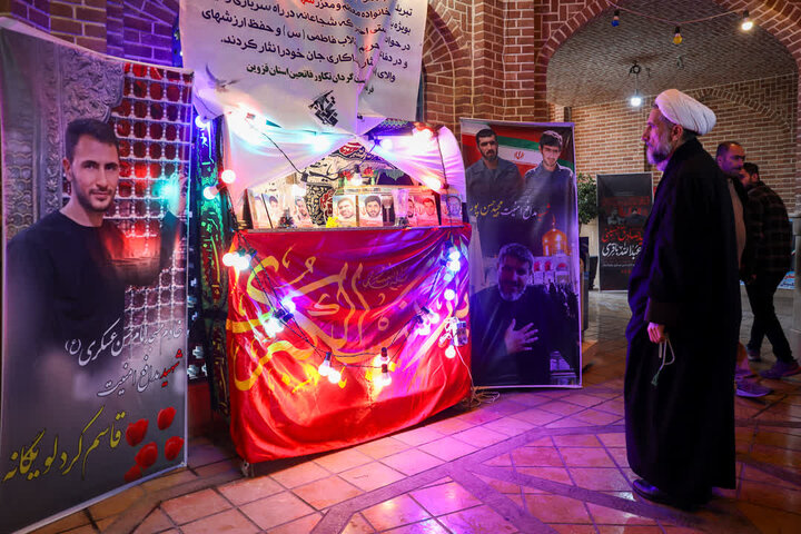 تصاویر / مراسم یادبود شهدای مدافع امنیت استان قزوین