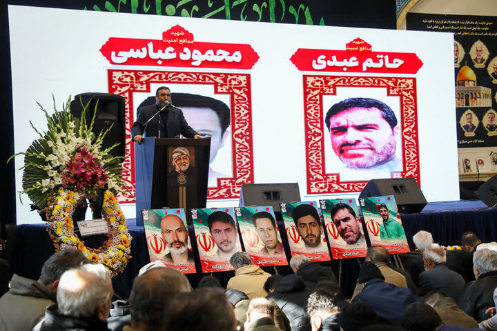 تصاویر / مراسم یادبود شهدای مدافع امنیت استان قزوین