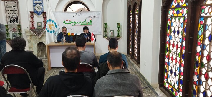 تصاویر/ نشست خبری کنگره ملی شعر «قبای سوخته»