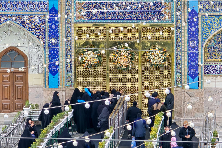 العتبة الرضوية المقدسة تتوشح بحلّةٍ قشيبةٍ احتفاءً بالولادات الشعبانية الميمونة
