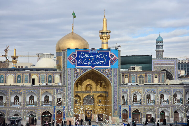 العتبة الرضوية المقدسة تتوشح بحلّةٍ قشيبةٍ احتفاءً بالولادات الشعبانية الميمونة