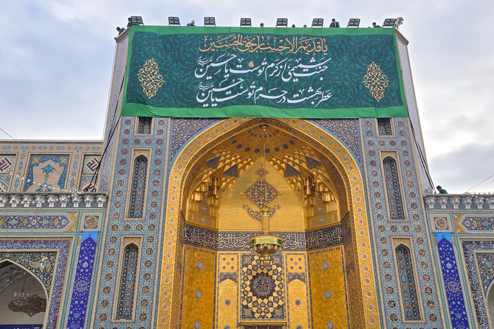 العتبة الرضوية المقدسة تتوشح بحلّةٍ قشيبةٍ احتفاءً بالولادات الشعبانية الميمونة