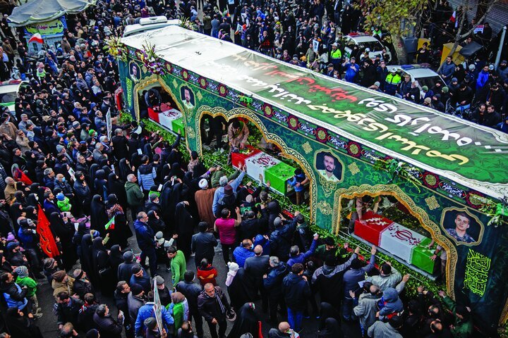 ইরানে বৈদেশিক প্ররোচনায় সৃষ্ট দাঙ্গায় নিহত ৩,১১৭ জন