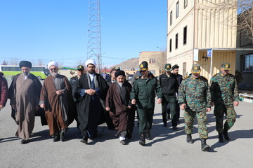 تصاویر/ تقدیر نماینده ولی فقیه در آذربایجان غربی از یگان ویژه انتظامی