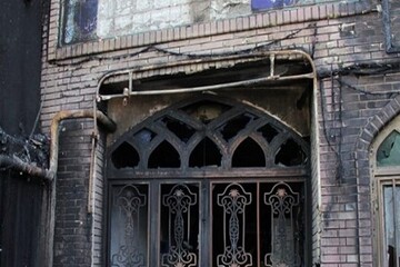 فیلم| آتش جهالت بر پیکر مدرسه علمیه امام خمینی (ره) فلاورجان