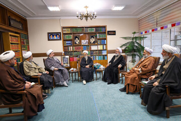 تصاویر/ جلسه شورای عالی مدیریت حوزه علمیه آذربایجان شرقی