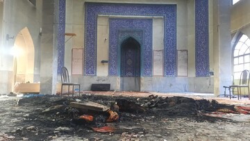 فیلم/ ابعاد تازه از حمله اغتشاشگران به حوزه علمیه فرخشهر