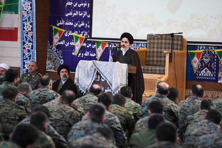 تصاویر/تقدیر نماینده ولی فقیه در آذربایجان غربی از یگان ویژه انتظامی