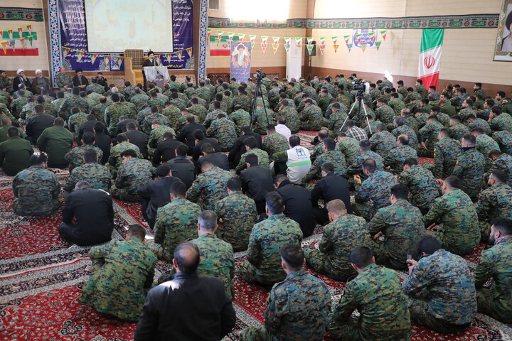 تصاویر/تقدیر نماینده ولی فقیه در آذربایجان غربی از یگان ویژه انتظامی