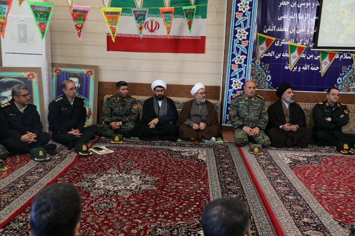 تصاویر/تقدیر نماینده ولی فقیه در آذربایجان غربی از یگان ویژه انتظامی