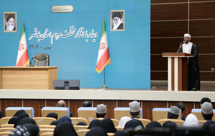 تصاویر/ دیدار رئیس قوه قضاییه با اقشار مردم بوشهر