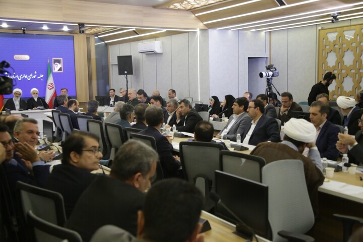 تصاویر/ جلسه شورای اداری بوشهر با حضور رییس قوه قضاییه