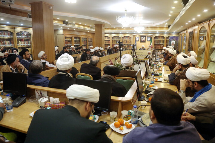 تصاویر/  آیین نکوداشت اندیشه های کلامی آیت الله العظمی صافی گلپایگانی (ره)