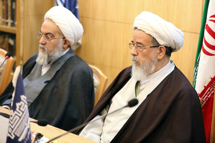 تصاویر/  آیین نکوداشت اندیشه های کلامی آیت الله العظمی صافی گلپایگانی (ره)