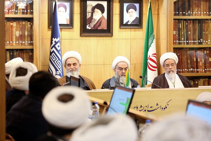 تصاویر/  آیین نکوداشت اندیشه های کلامی آیت الله العظمی صافی گلپایگانی (ره)