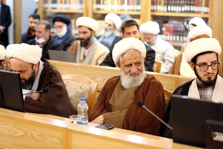 تصاویر/  آیین نکوداشت اندیشه های کلامی آیت الله العظمی صافی گلپایگانی (ره)