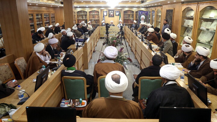 تصاویر/  آیین نکوداشت اندیشه های کلامی آیت الله العظمی صافی گلپایگانی (ره)