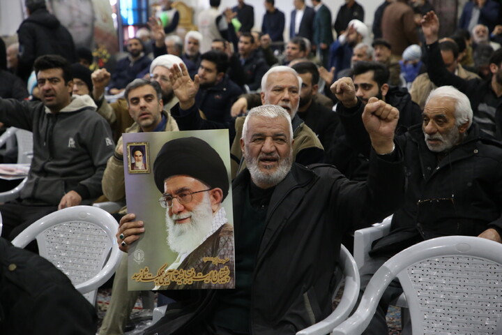 مراسم بزرگداشت شهدای حملات تروریستی آمریکایی_صهیونی در اصفهان