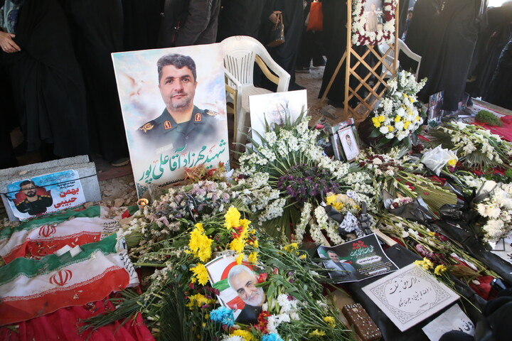 مراسم بزرگداشت شهدای حملات تروریستی آمریکایی_صهیونی در اصفهان