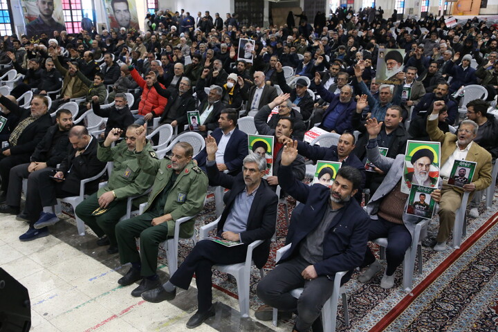 مراسم بزرگداشت شهدای حملات تروریستی آمریکایی_صهیونی در اصفهان