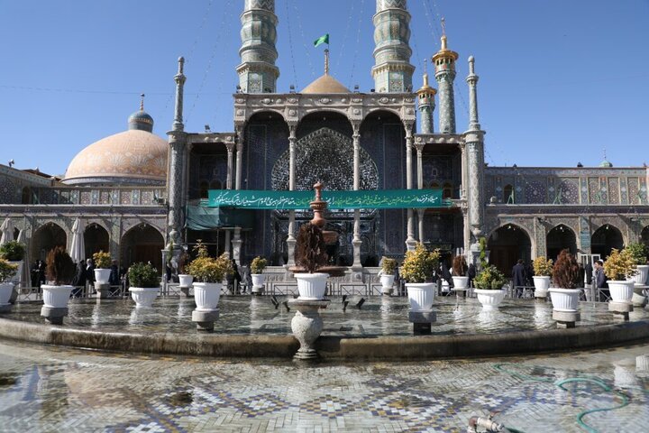 العتبة المعصومية تُزيَّن استعداداً لاستقبال المواليد الشعبانية