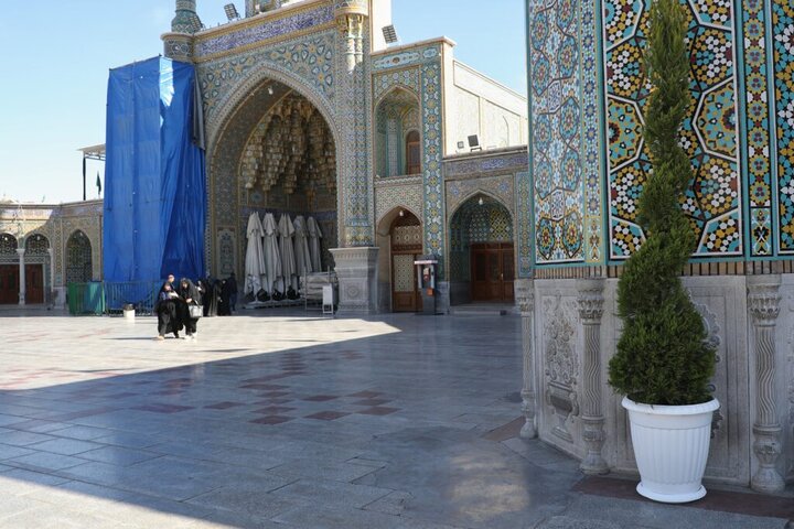 العتبة المعصومية تُزيَّن استعداداً لاستقبال المواليد الشعبانية