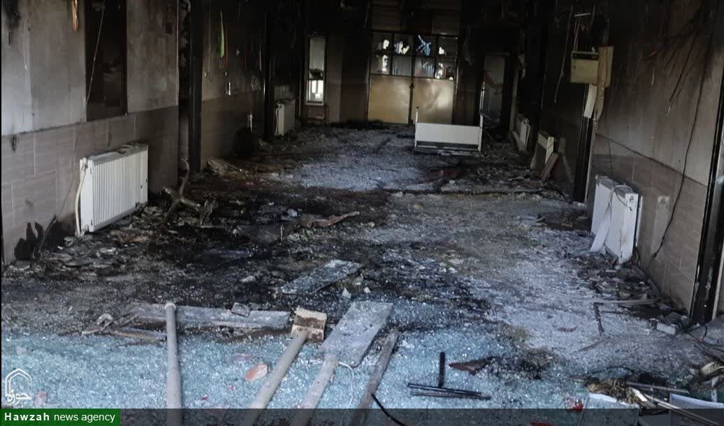 تعرض وحشیانه فتنه‌گران تحت حمایت سرویس‌های بیگانه به مراکز حوزوی خراسان